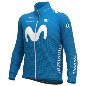 Cykeltrøje 2020 Movistar Team Langærmet N001